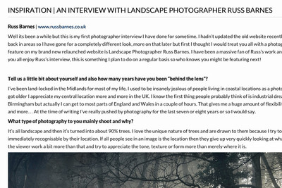 russ barnes interview
