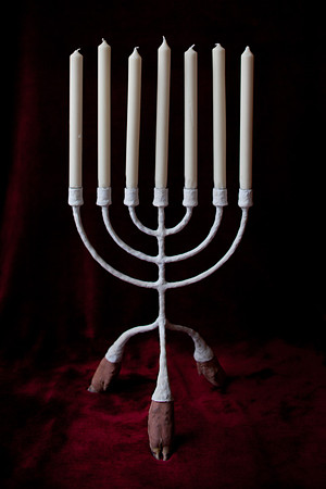 candelabra with candles-2