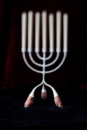 candelabra with candles-4