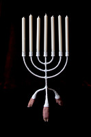 candelabra with candles-6