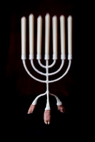 candelabra with candles-8