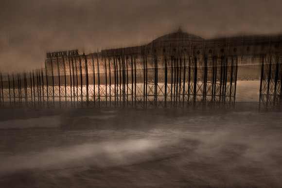 brighton in the rain #2