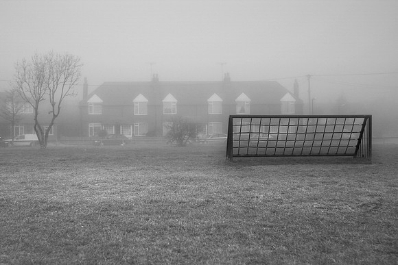 Football in the fog