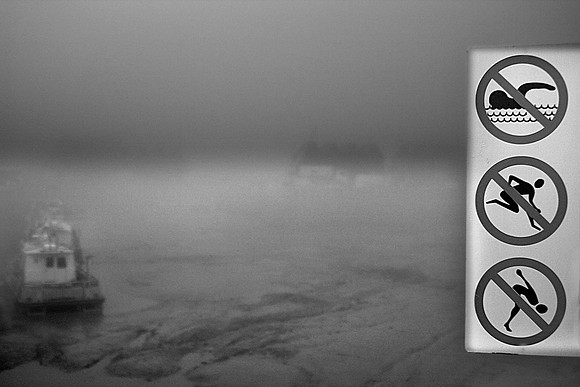 Swimming in the fog