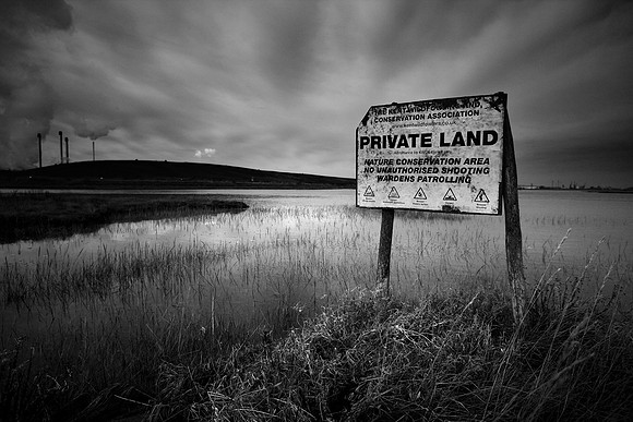 Private land