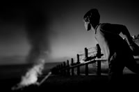 running towards a fire