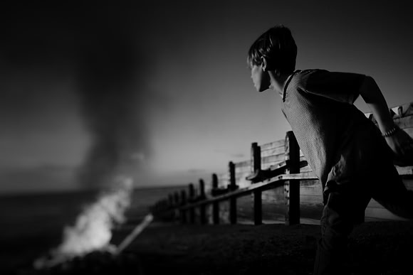running towards a fire