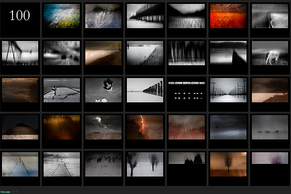 100 random images