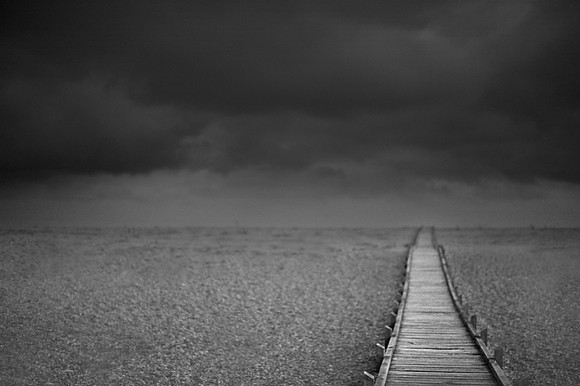 Beach at night