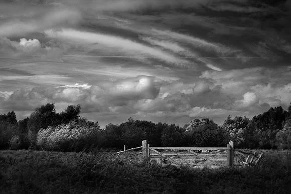 Gate and sky