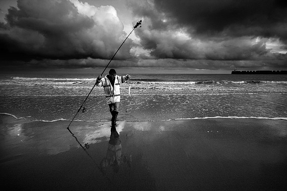 The happy fisherman