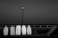 Boats at night