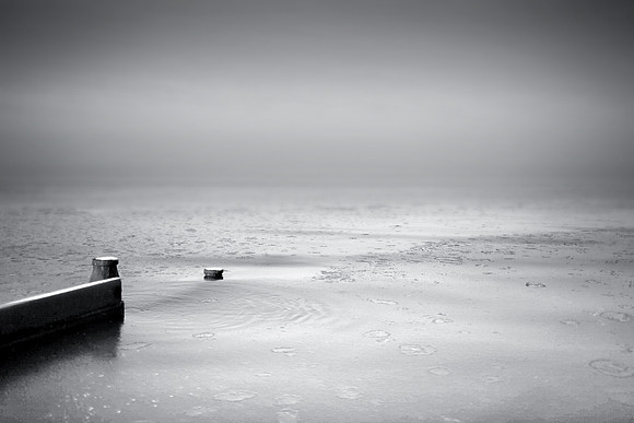 Frozen sea